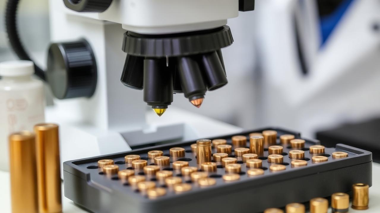 Fotografía del laboratorio: Balística